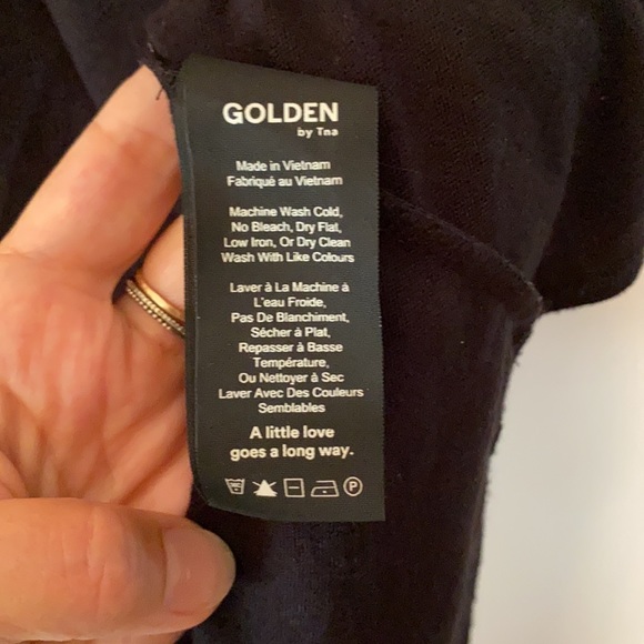 🌟 Golden by TNA Little Black Dress from Aritzia - Picture 6 of 8